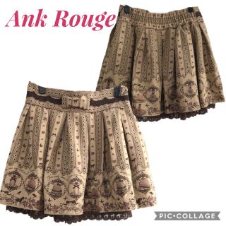 アンクルージュ(Ank Rouge)のアンクルージュ　スイーツ柄ミニスカート(ミニスカート)