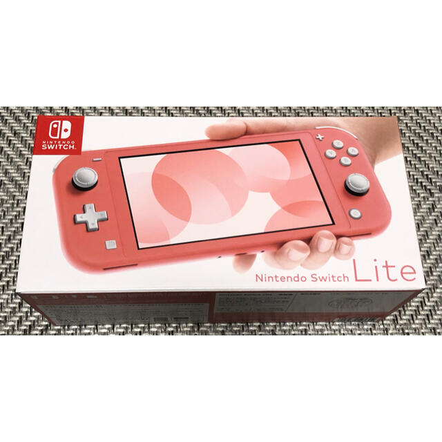 NINTENDO SWITCH LITE コーラルピンク　マリオオデッセイ