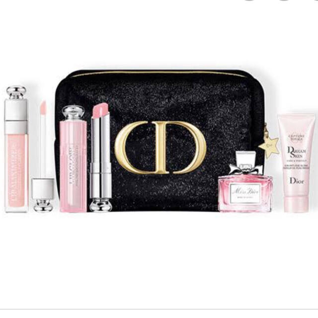 Dior(ディオール)のディオールクリスマス2020 ポーチセット コスメ/美容のキット/セット(コフレ/メイクアップセット)の商品写真