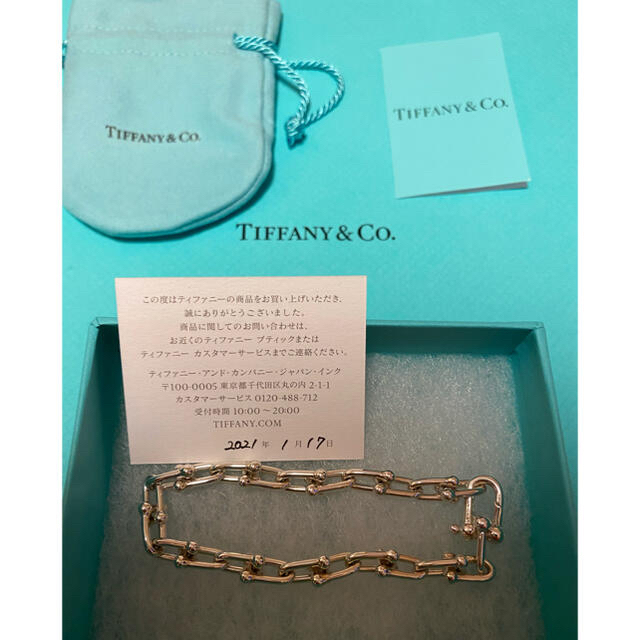 Tiffany & Co. - 新品 未使用 ティファニーハードウェア ブレスレット