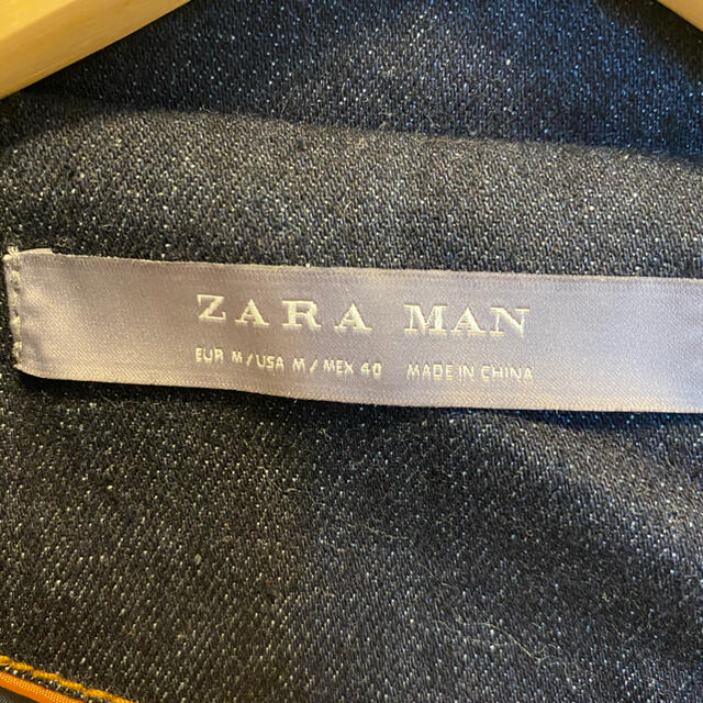 ZARA(ザラ)のZARA デニムジャケット メンズのジャケット/アウター(Gジャン/デニムジャケット)の商品写真