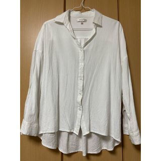 マウジー(moussy)のmoussy 白シャツ(シャツ/ブラウス(長袖/七分))