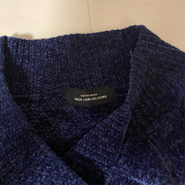 UNITED ARROWS green label relaxing(ユナイテッドアローズグリーンレーベルリラクシング)の専用ですGreen labelの紺のニット レディースのトップス(ニット/セーター)の商品写真