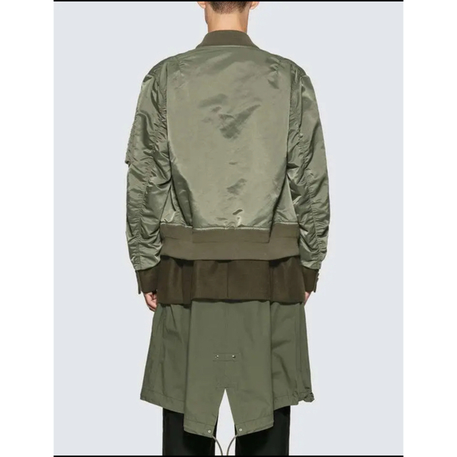 sacai(サカイ)のsacai nylon twill coat 20aw メンズのジャケット/アウター(トレンチコート)の商品写真