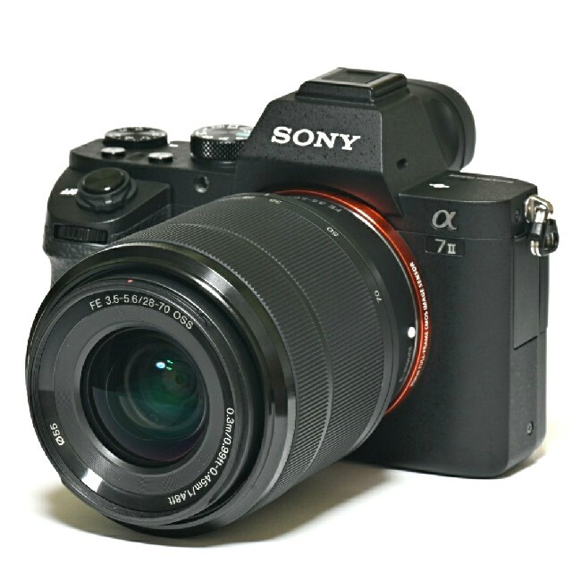 安心発送】 SONY - 【SONY】美品☆フルサイズ!α7Ⅱレンズキット
