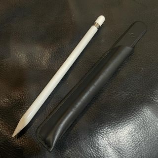 アップル(Apple)の【美品】Apple Pencil 第1世代 本革ケース付き(その他)