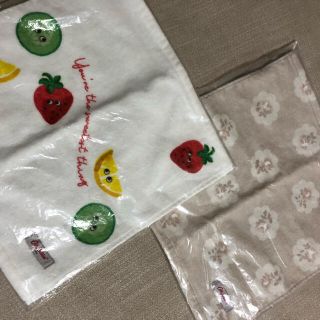 キャスキッドソン(Cath Kidston)の新品　キャスキッドソン　タオルハンカチ　大きめ　2枚セット(ハンカチ)