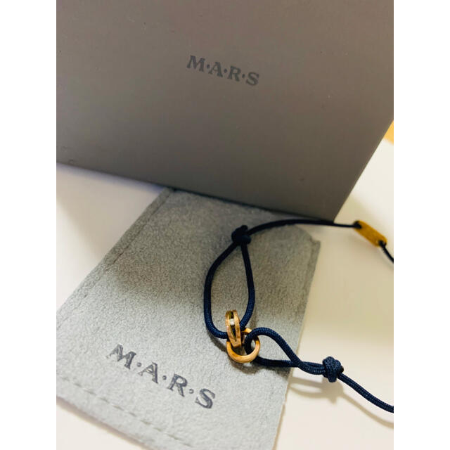 M.A.R.S(マーズ)のM.A.R.S コードブレスレット K10 ダイヤモンド レディースのアクセサリー(ブレスレット/バングル)の商品写真