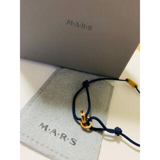 マーズ(M.A.R.S)のM.A.R.S コードブレスレット K10 ダイヤモンド(ブレスレット/バングル)