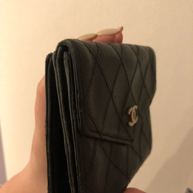 CHANEL(シャネル)の【最終値下げ】 ヴィンテージ CHANEL ミニ財布 レディースのファッション小物(財布)の商品写真