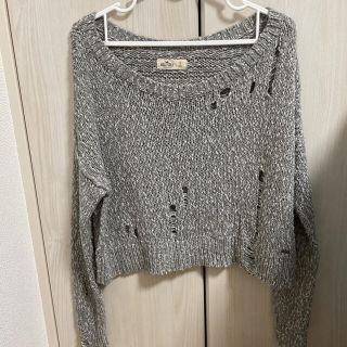 ホリスター(Hollister)のホリスター　ダメージニット(ニット/セーター)