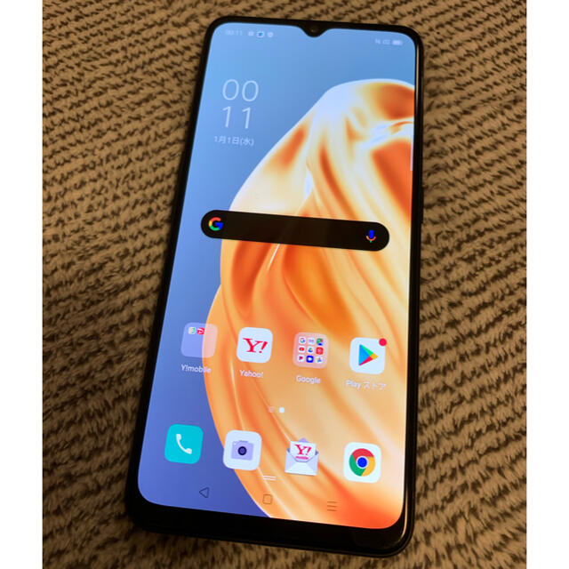 OPPO Reno3A  black Yモバイル版