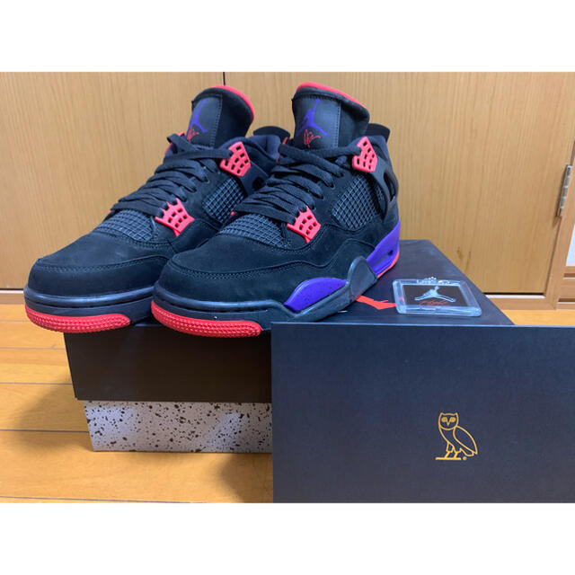 NIKE AIR JORDAN 4 RAPTORS OVO 28cm