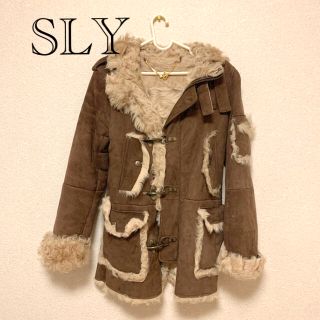 スライ(SLY)の【美品】SLY ムートンコート　安室ちゃん着　N-3B(ムートンコート)