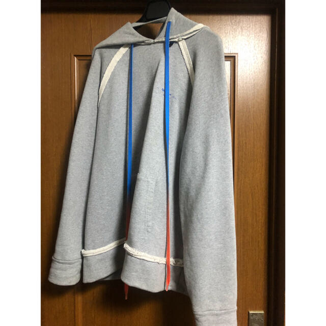 off-white シューレースパーカー