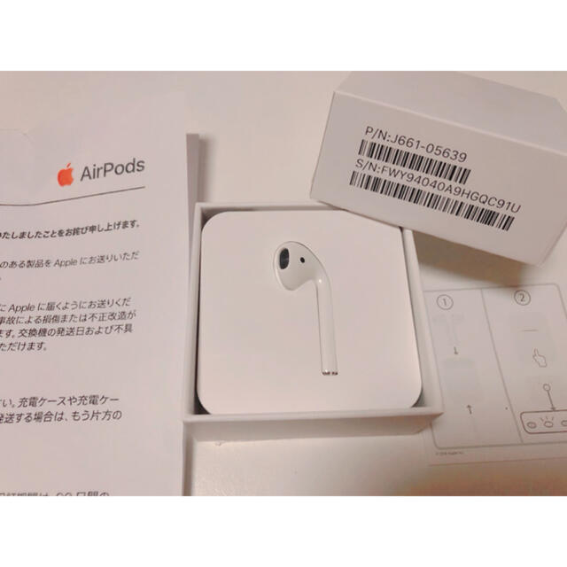 apple airpods 第1世代　左耳