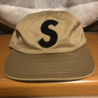 Supreme - supreme s logo cap sロゴ ベージュの通販 by ば's shop