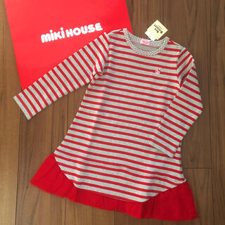 ミキハウス(mikihouse)のミキハウス 新品ワンピース 110(ワンピース)