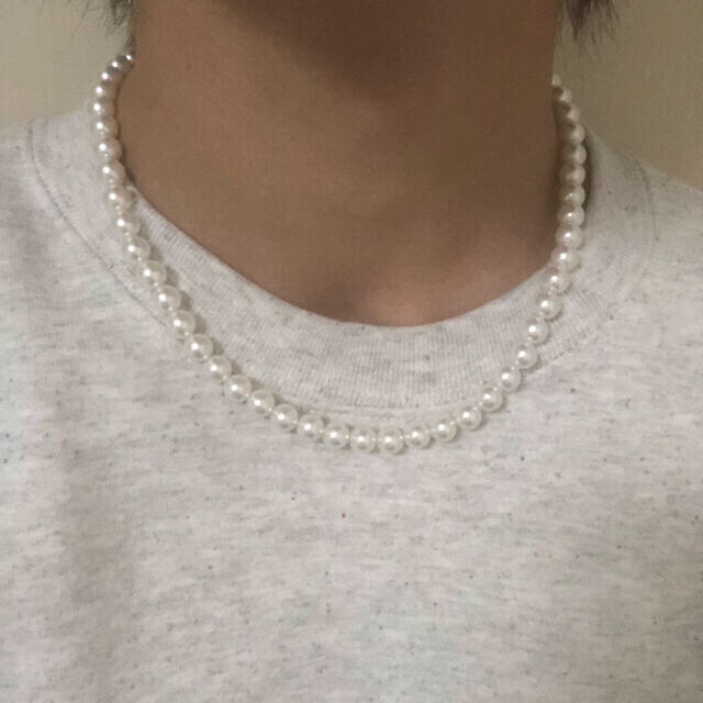 Needles(ニードルス)のパールネックレス　pearl necklace メンズのアクセサリー(ネックレス)の商品写真