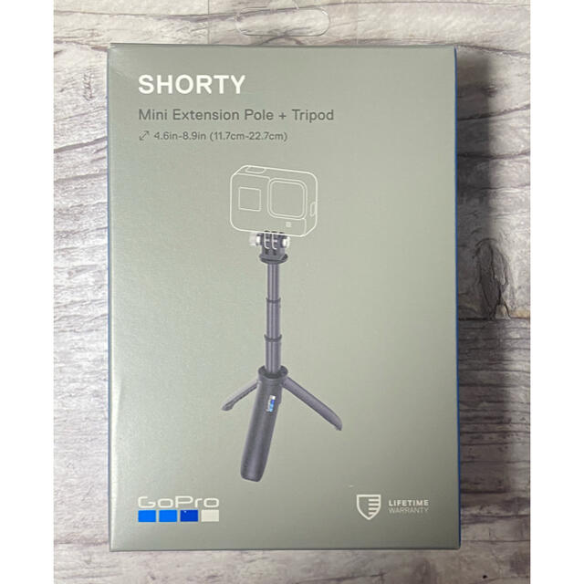 GoPro(ゴープロ)の新品未開封 GoPro SHORTY &Sleeve+Lanyard スマホ/家電/カメラのカメラ(その他)の商品写真