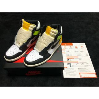 ナイキ(NIKE)のNIKE AIR JORDAN 1 Volt Gold 26(スニーカー)