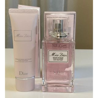 ディオール(Dior)のミスディオール  ボディ ミスト ハンドクリーム セット(ボディローション/ミルク)