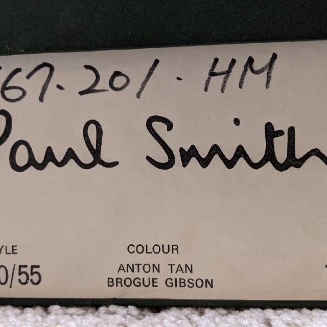 Paul Smith(ポールスミス)の最終値下げ 大人気！Paul Smith社製　レザー素材革靴 メンズの靴/シューズ(ドレス/ビジネス)の商品写真