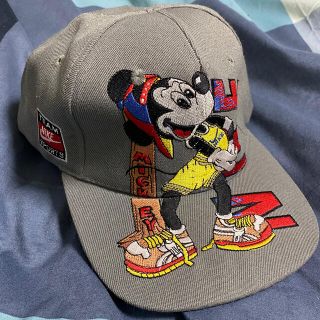 【超レア】90s NIKE Disneyコラボ ヴィンテージ レザーキャップ