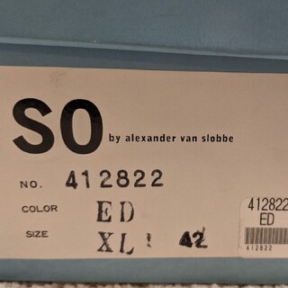 ソー(SO)の【SObyalexander van slobbe】黒色革靴(ドレス/ビジネス)