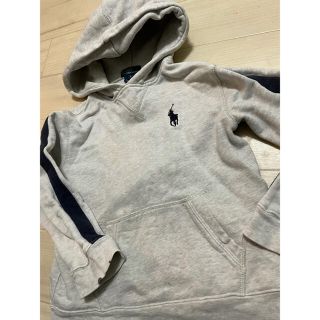 ポロラルフローレン(POLO RALPH LAUREN)のラルフ 古着　パーカー 120cm us7 サイズ　キッズパーカー(その他)