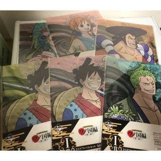 ONE PIECE ワンピース　一番くじ　I賞　クリアファイル　6種セット　(クリアファイル)