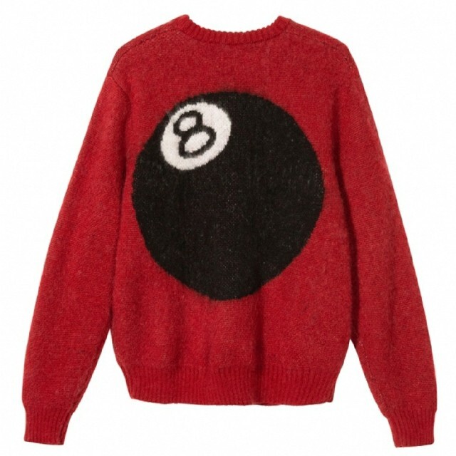 STUSSY(ステューシー)のStussy 8 BALL SWEATER L メンズのトップス(ニット/セーター)の商品写真