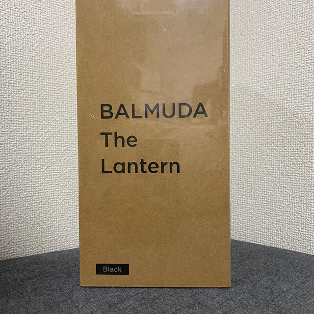 BALMUDA(バルミューダ)のBALMUDA バルミューダ ランタン ブラック 新品 未開封 スポーツ/アウトドアのアウトドア(ライト/ランタン)の商品写真