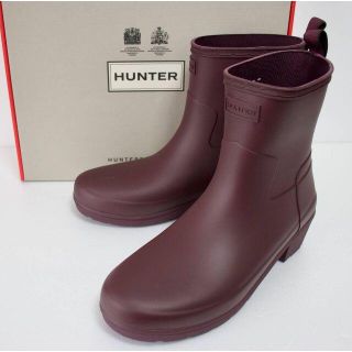 ハンター(HUNTER)の定価18000 新品 本物 HUNTER 靴 ブーツ JP24 123(レインブーツ/長靴)