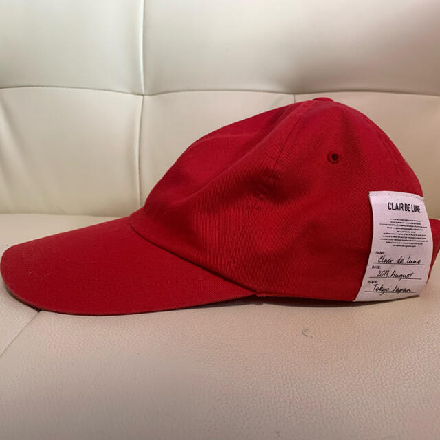 キャップClair de lune キャップ cap 赤 red