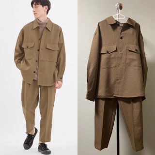 ジーユー(GU)のGU CPOシャツ　セットアップ(シャツ)