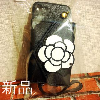 マリークワント(MARY QUANT)のiPhone7 iPhone8 ケース　ミラー付き　化粧鏡　カメリア　カード収納(iPhoneケース)