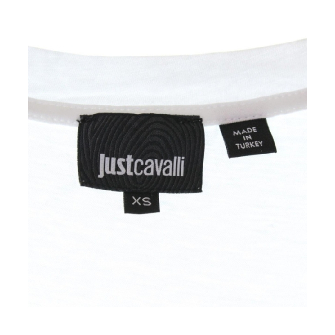 Just Cavalli(ジャストカヴァリ)のJUST cavalli ジャストカバリ Tシャツ・カットソー XS 白 【古着】【中古】 メンズのトップス(Tシャツ/カットソー(半袖/袖なし))の商品写真