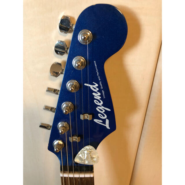エレキギター　青色 楽器のギター(エレキギター)の商品写真