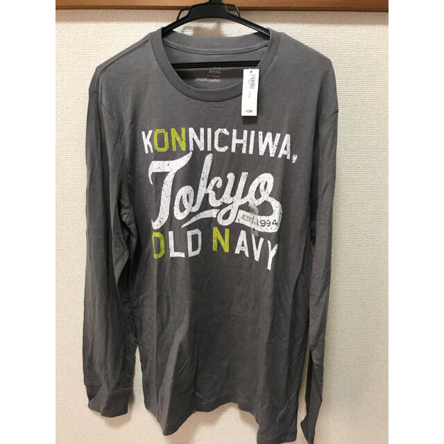 Old Navy(オールドネイビー)のOLD NAVY  ロングTシャツ　L メンズのトップス(Tシャツ/カットソー(七分/長袖))の商品写真