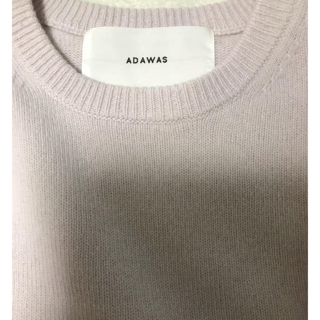 ADAWAS(アダワス)のADAWAS CASHMERE BLENDED C/N レディースのトップス(ニット/セーター)の商品写真