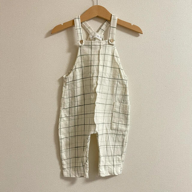 ZARA KIDS(ザラキッズ)の専用【zarababyザラベビー】オーバーオール サロペット 74 キッズ/ベビー/マタニティのベビー服(~85cm)(パンツ)の商品写真