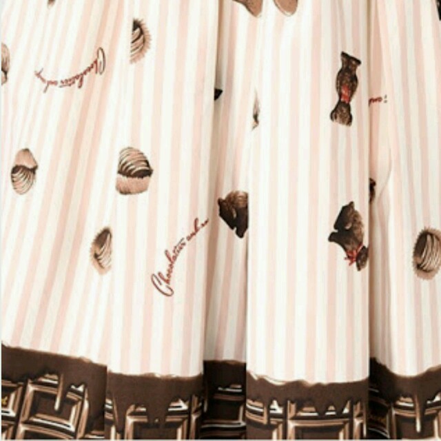 Ank Rouge(アンクルージュ)の大人気商品♡ストライプチョコSK♪ レディースのスカート(ミニスカート)の商品写真