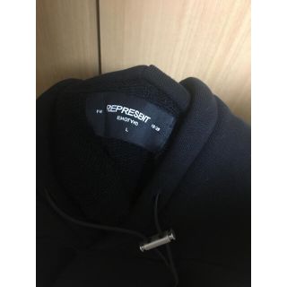 represent 19aw logo hoodie 試着のみ L