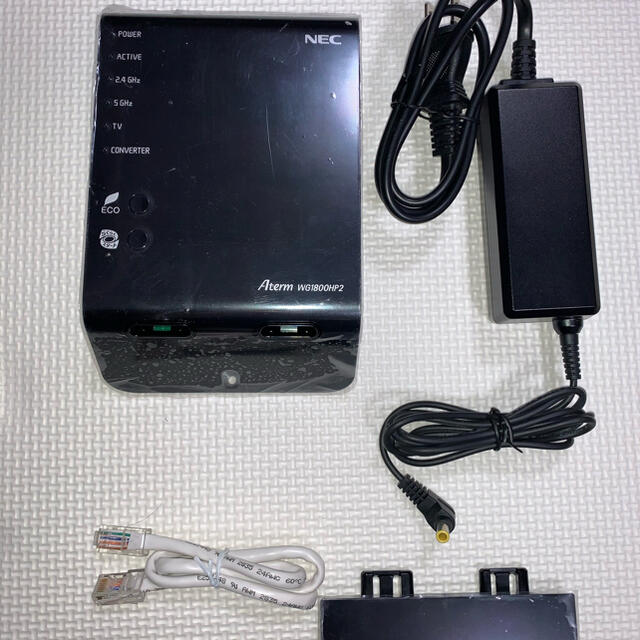 NEC(エヌイーシー)のWi-Fi （無線LAN）ホームルータ　PA-WG1800HP2 スマホ/家電/カメラのPC/タブレット(PC周辺機器)の商品写真
