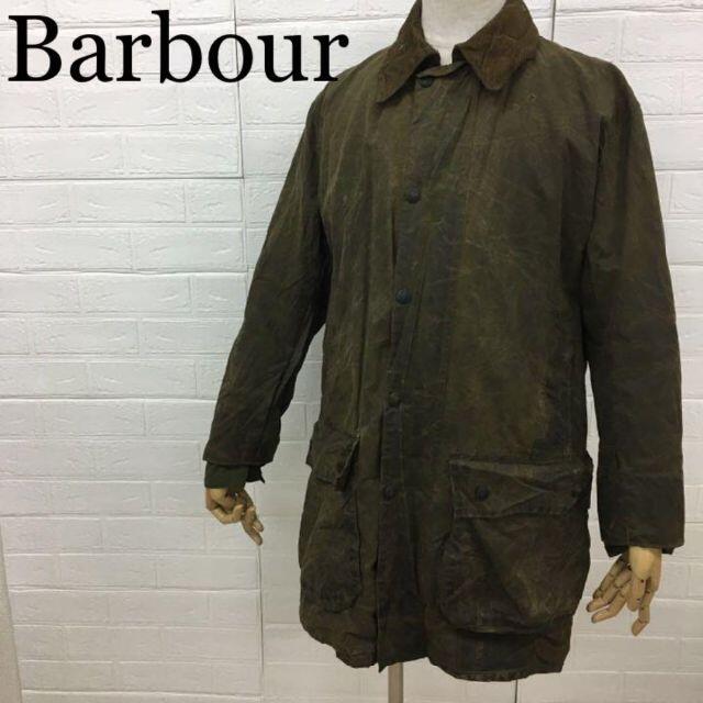 超目玉 英国製 80s バブアー Barbour オイルジャケット ワックス