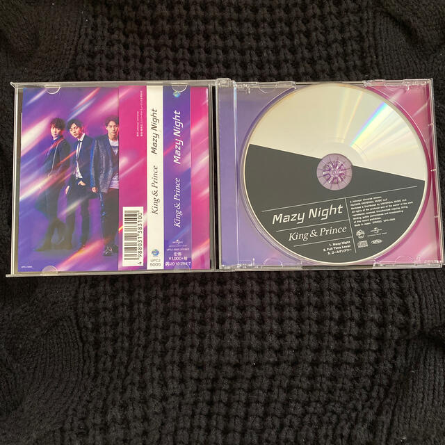 Johnny's(ジャニーズ)のking&prince Mazy Night  通常盤 エンタメ/ホビーのCD(ポップス/ロック(邦楽))の商品写真