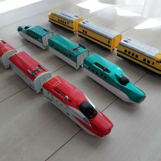 トミー(TOMMY)のプラレール🚃こまち🚃はやぶさ🚃ドクターイエローT3(電車のおもちゃ/車)