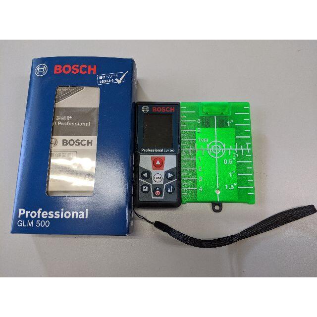 個別測定BOSCHレーザー距離計 GLM 500 Professional ターゲット付