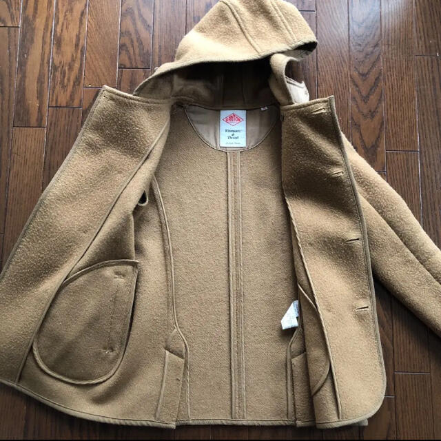 DANTON ダントン キャメル ピーコート ショート丈 36 DANTON ダントン キャメル ピーコート ショート丈 36
